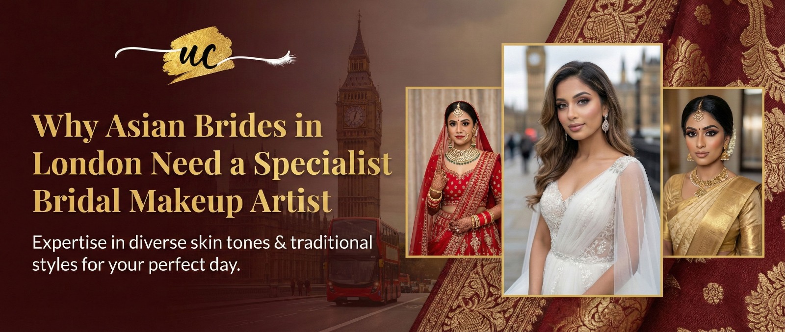 Asian bridal artist in London