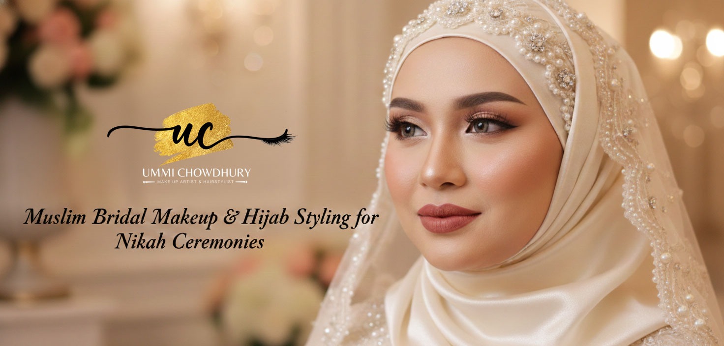 Muslim bridal makeover services in London
