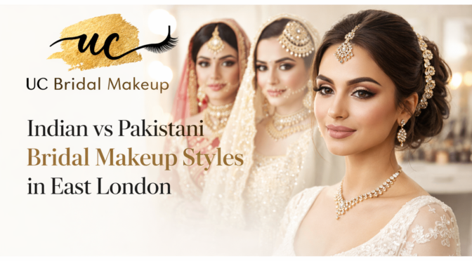 Indian vs Pakistani Bridal Makeup Styles in East London