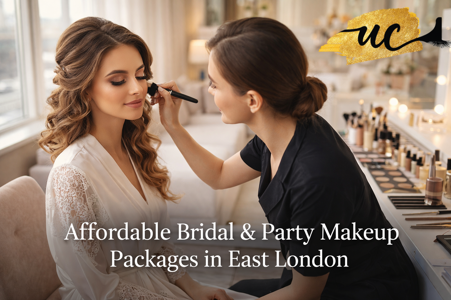 affordable bridal makeover in East London