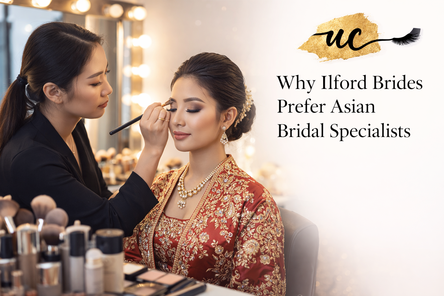 Asian bridal makeup artist near Ilford