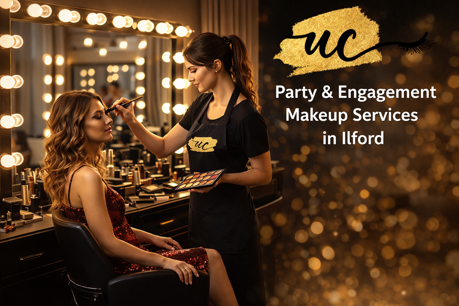 party makeup artist available in Ilford