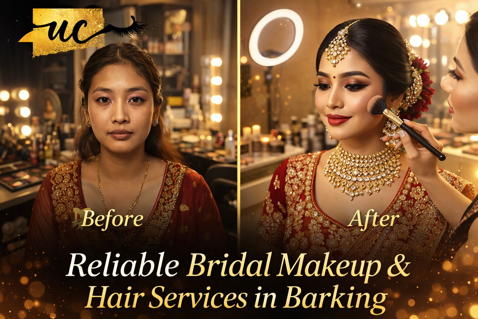 Asian bridal makeup artist near Barking