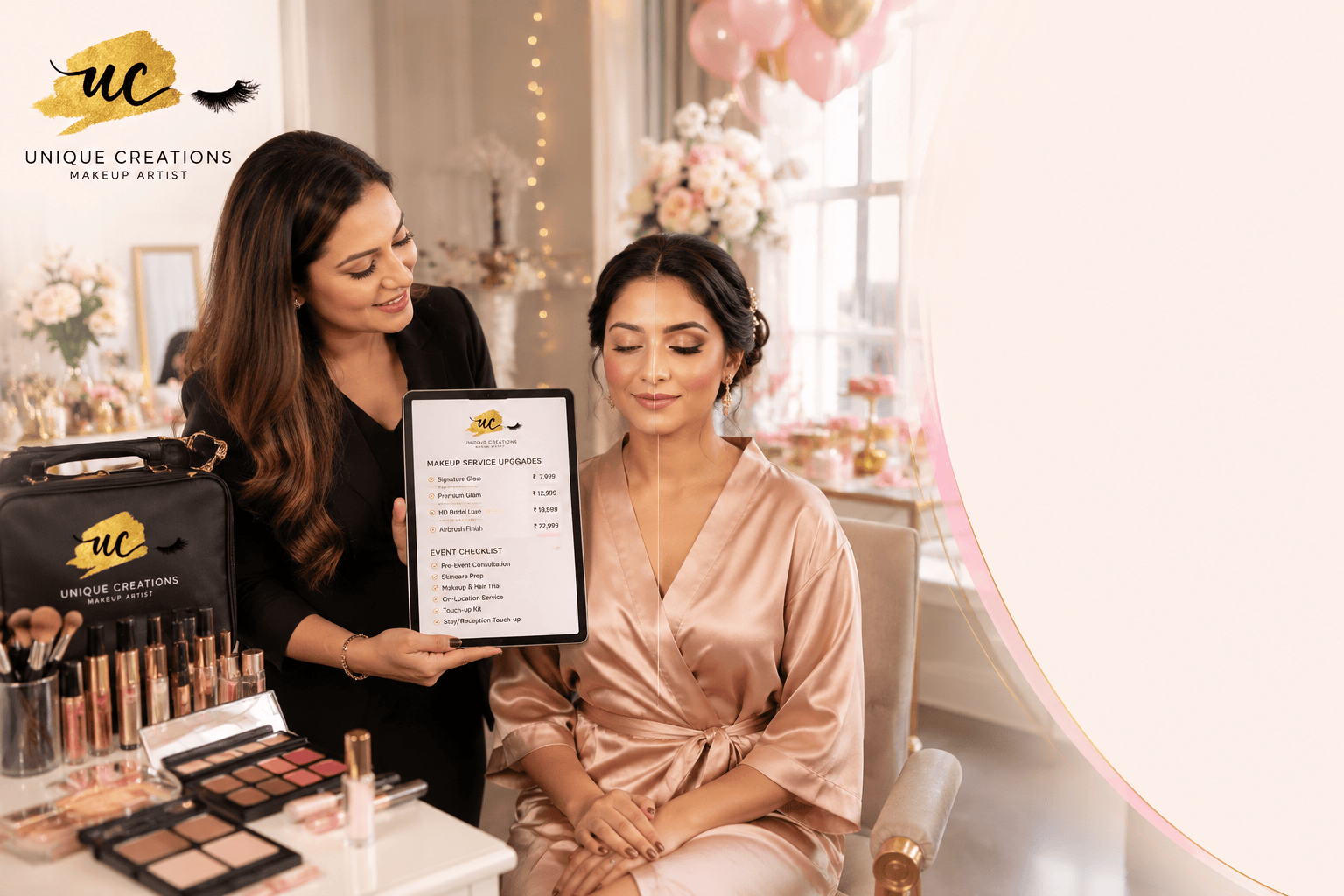 party and occasion makeup artist in Borough