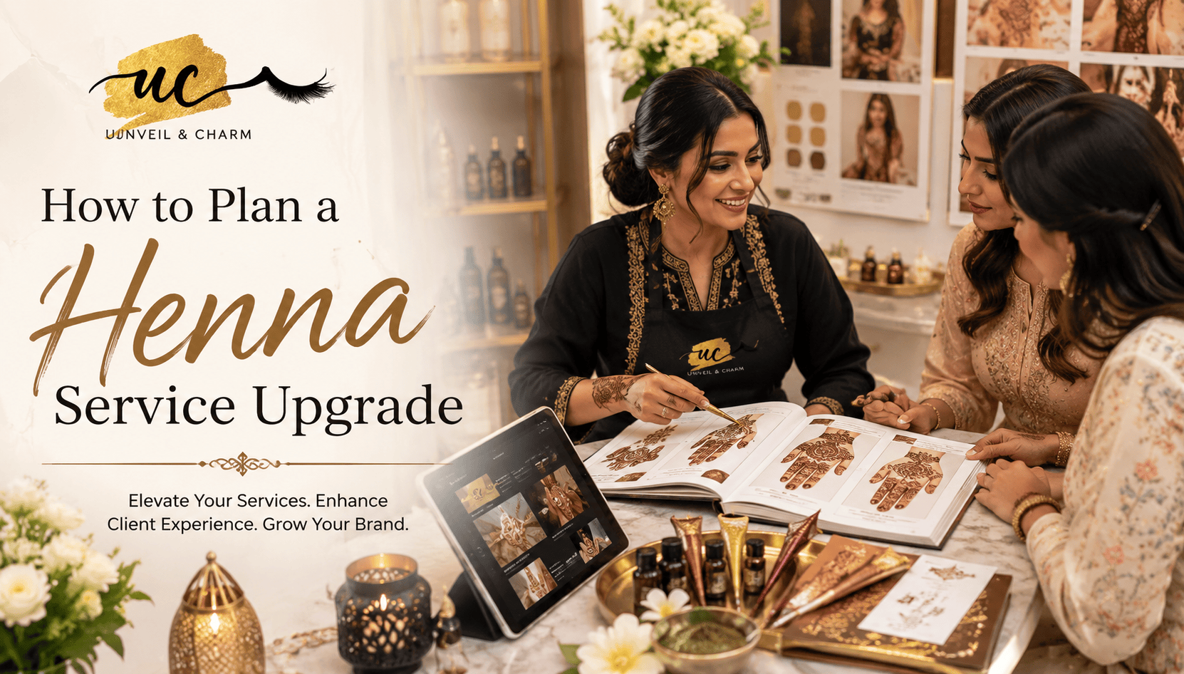 henna service in London