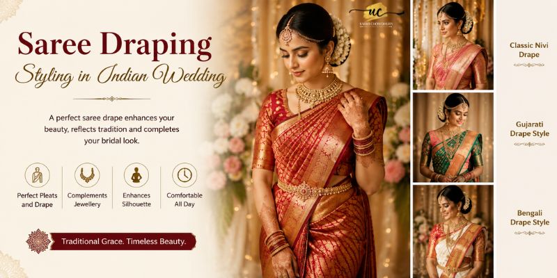 Bridal Saree Draping