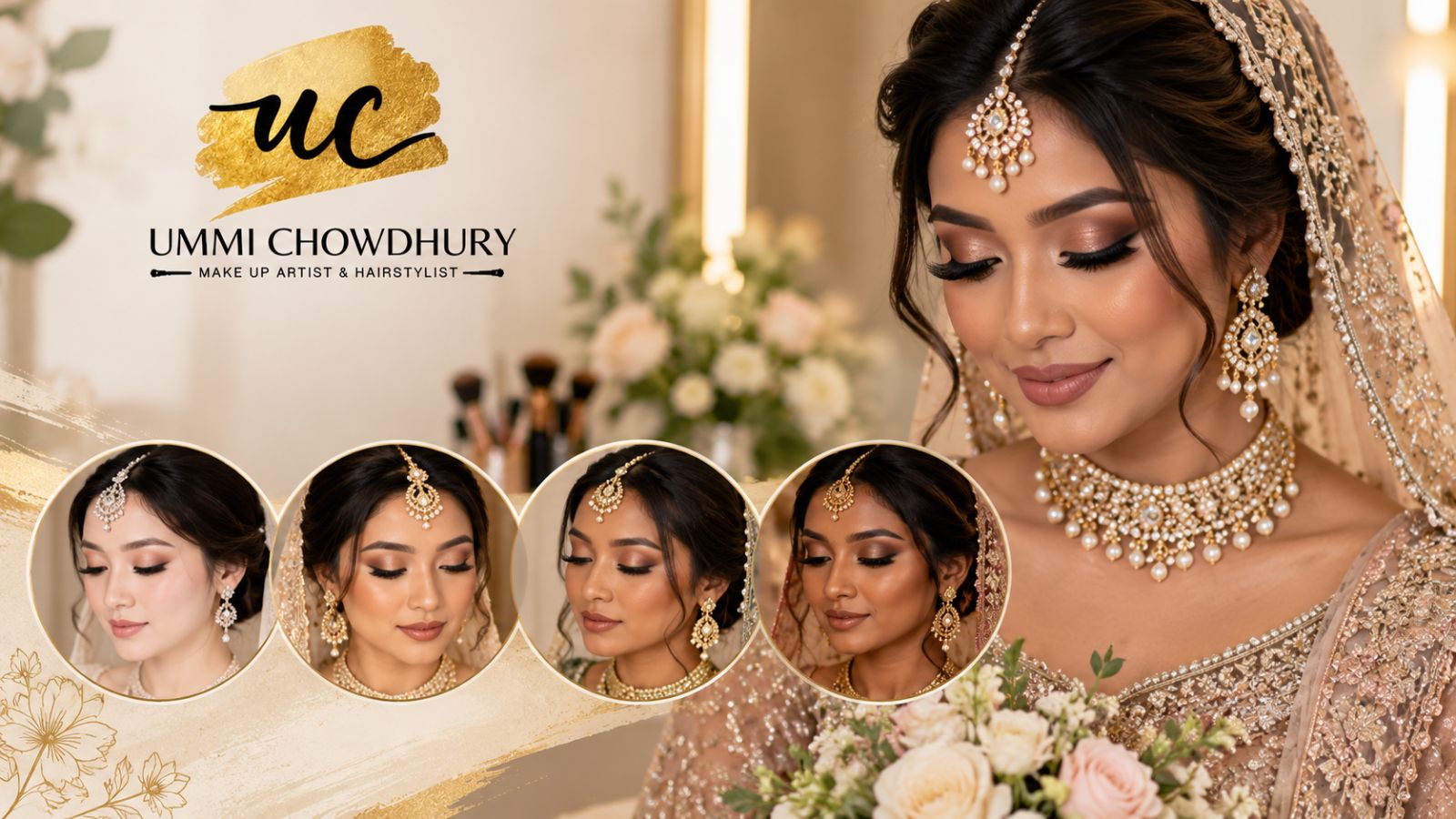 Asian Bridal Makeup for Different Skin Tones