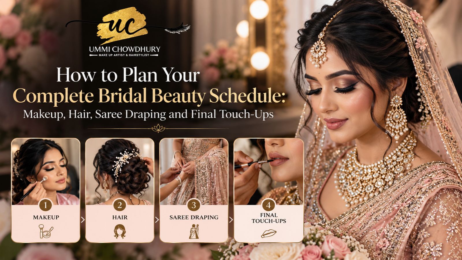 Bridal Beauty Schedule